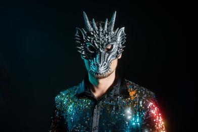 Maska Lenexy Dragon Dark